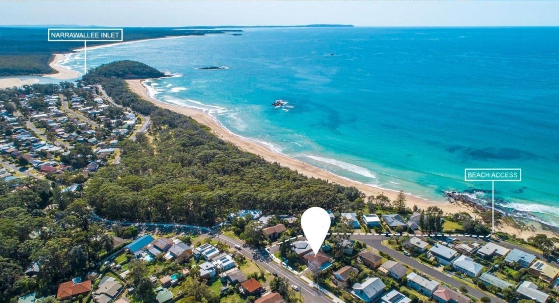 The Beach House Narrawallee Villa Exterior photo